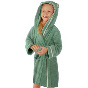 Premium Soft Toddler Bathrobe - Rayon from Bamboo Toddler Robe with Hood - Kids Boys & Girls Robe 2-3 Years