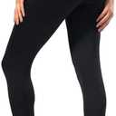 High Waisted Leggings for Women - Soft Athletic Tummy Control Yoga Pants for Cycling Dance Tights (Large-X-Large, 1 Pack Black)