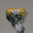 HULPPRE Solar Outdoor Motion Sensor Alarm-13 Sounds Including Dog Barking&Gunshot,2 * 130db Loud Noise Maker,4 Modes,Red&Blue Motion Activated Strobe Light,Say Goodbye to The Intruders