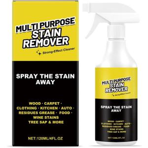 Power Spray，Multi-Purpose Stain Remover, Fast-Acting Formula for Kitchen, Floor, Toilet & Car | Hard Water Deposits, Rust Stains, Yellowing & Tough Grime | Heavy-Duty Surface Deep Cleaner