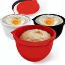 Silicone Liners for KitchenAid 5QT Stand Mixer Bowls 3-Pack Set Perfect for Beating, Rising & Storing Dough Dishwasher Safe, BPA-Free & Food Safe