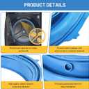 WH05X29521 Washer Door Gasket for GE GFW550SSN0WW GFW550SSN2WW GFW550SSN5WW GFW550SSN1WW GFW550SPR5RS GFW550SPN0DG GFW550SPR4RS GFW550SSN4WW GFW550SSN3WW GFW510SCN0WW GFW510SCV0WW Gasket Seal