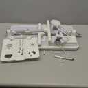 Laptop Lap Desk with Cooling Fan - Adjustable with Light, USB, Storage Drawer - Folding Bed Desk,22.04"*12.59",Grey (Grey,56-32cm)