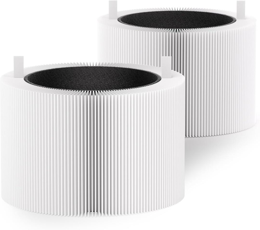 2 Pack 511i Max Filter Replacement Compatible with Blue Pure 511i Max Air Puri-fier, Activated Carbon Filter, Compare to Part # F5MAX