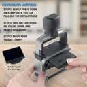 Trodat 5030 Professional 4.0 Date Only Stamp, Self Inking, Impression Size 1-5/8 x 3/8 (Black)