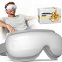 Eye Massager, Heated Eye Mask for Migraines/Strain/Dry Eyes Relief, Smart Sleep Mask with Heat & Bluetooth Music, Mothers Day Gifts for Mom, Birthday Gifts for Women Men