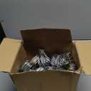 500 Pcs T Post Clips,ez Twist Fence Ties,T-Post Wire Fence Clips 1 Drill Chuck,11 Gauge Fence Ties Convenient Fast Installation Pre-Cut Fence Ties for T-Posts/u-Posts(500)