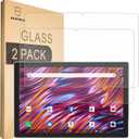 Mr.Shield Screen Protector compatible with MEIZE D115, 10.1 Inch [Tempered Glass] [2-PACK] [Japan Glass with 9H Hardness]