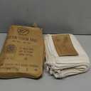 LEAFICO Reusable Produce Bags  100% Cotton Mesh & Solid Hybrid (XL 14x18 inch 6 Pcs)  Extra Large Bags for Potatoes, Laundry, Toys, Bulk Storage  Washable, Plastic-Free, Breathable, Zero Waste