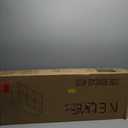 6 Cube Organizer Bookcase - Fabric Storage Bins Container, Open Shelf Simple Compartments Bookshelf, Oak