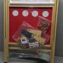 Ragstone Kids Easel Child Easel with Paper roll Double Sized Blackboard Chalkboard