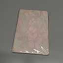 Stylish A5 Fabric Notebook  200 Pages, 120GSM, Embossed 3D Texture, Cloth Cover, Ink-Resistant Paper (Pink spring)