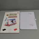 Phone Screen Magnifier with HD Enlargement Display and Phone Stand. 3D HD visuals, Stable Foldable Design, Compatible with All Smartphones 12 inch (White)