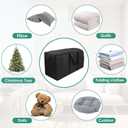 Patio Cushion Storage Bag Outdoor Cushion Storage with Zipper and Handles Size 68" L x 30" W x 20" H Heavy Duty for Cushion,Bedding, Blanket, Comforters, Pillow Storage (1Pack)