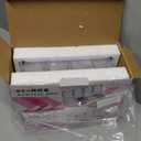 2 Set Acrylic Seasoning Organizer Box 10 x 4 x 3.2 in 8 Clear Seasoning Rack Spice Pot Condiment Container with Lid and Spoon Storage Container Spice Jar for Sugar Salt Kitchen Cooking Organizer