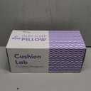 C CUSHION LAB Deep Sleep Pillow, Patented Ergonomic Contour Design for Side & Back Sleepers, Orthopedic Cervical Shape Gently Cradles Head & Provides Neck Support & Shoulder Pain Relief - Calm Grey