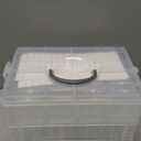 VTG Bead Organizer Box, 112 Pcs Small Organizers, 3-Tier Bead Storage Containers Portable Organizer and Storage Box Stackable Plastic Cases for Bracelet Making DIY Jewelry Nail Charms