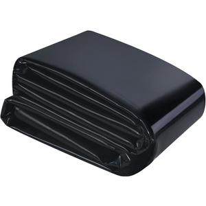 UWIOFF 15 x 20 FT Pond Liner, 20 mil Pond Liners for Outdoor Ponds, UV Resistant Fish Pond HDPE Liner for Backyard Koi Ponds, Pool, Water Features, Fountains, Waterfall and Water Gardens, Black