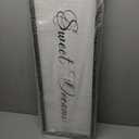 Sweet Dreams Wall Decor Above Bed 32x12 Inch Large Master Bedroom Hanging Wood Rustic Framed Farmhouse Sweet Dreams Sign Guest Room Aesthetic And Minimalist Over Bed Wall Art