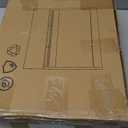 LONTAI Bamboo Hanging File Boxes with Lids 2 Pack, File Organizer Box for Letter/Legal File, File Box with Hanging Folders Acrylic Light Easy Assembly File Storage Boxes for Home Office, Natural