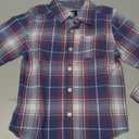 OSHKOSH B'GOSH Boys' Long Sleeve Woven Buttonfront Shirt (4T)