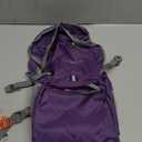 ZOMAKE Lightweight Packable Backpack 35L, Light Foldable Backpacks Water Resistant Collapsible Hiking Bag, Compact Folding Day Pack for Travel Camping(Purple)