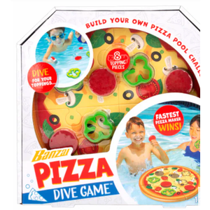 BANZAI PIZZA DRIVE GAME, Pack of 2