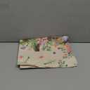 Easter Watercolor Cross Bunny Colorful Eggs Flowers Leaves Rabbits Spring Cloth Placemats Set of 4 Table Mats Table Decorations 12x18 Inch