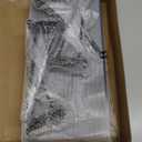 HUHOLE 4 Pack Gridwall Shelves 16 x 8 Inch Wooden Grid Wall Shelf with Metal Brackets Heavy Duty 44lbs Capacity Gridwall Accessories for Retail Display Garage Storage and Craft Room Organization