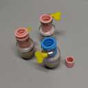 3 Pcs Faucet Water Filter,6 Layer Cartridge Activated Carbon Filters Water Filter Faucet Replacements for Sink Applicable 1/2inch - 3/4inch Faucet