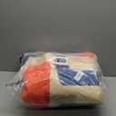 Mid Century Modern Atomic Age Blue Orange Cream Ideal for Fabric Area Rug Outdoor Patio Rug Play Mat Modern Floor Carpet Non-Slip Home Decor Living Room Kids Bedroom Nursery, 6x9 ft (Multi12)