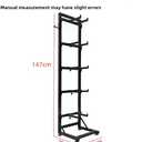 RC Car Stand, Adjustable Display & Storage - 5-Layer for Large 1/10+ RC Cars/Trucks, 3-Layer for 1/16- Small Models, Heavy-Duty High Capacity (5-Layer)