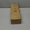 Double Curtain Rod, Boho Wood Decorative Long Dual Curtain Rods for Windows 84 to 120 Inch, 1" Adjustable Heavy Duty Double Rod, Handmade Imitation Weathered Wood Grain Leaf Finial Design