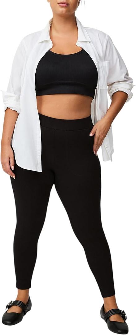 Torrid Women's Plus Size Leggings - Full-Length Pocket Legging
