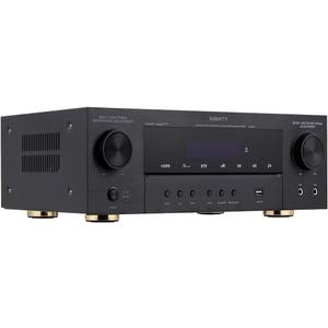 Stereo Receivers, 5.1 Channels Audio Amplifier with HDMI, Optical/Coaxial, Bluetooth/USB,RCA,AC-3 Input, Subwoofer Output for Karaoke, Home, Theater Speakers(Non-Dolby/DTS)