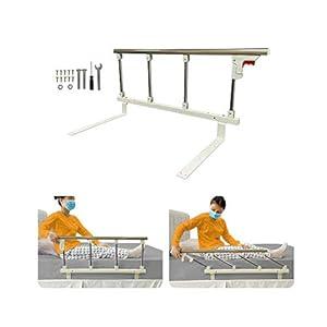 Bed Rails for Elderly Adults Safety Seniors Bed Cane Assist Bar Railings Handle Bedside Rail Adjustable Hospital Assistive Devices Guard Fall Prevention Handicap Grab Bar Support Rail - 37"x14" Bed Rails for Elderly Adults Safety Seniors Bed Cane Assist Bar Railings Handle Bedside Rail Adjustable Hospital Assistive Devices Guard Fall Prevention Handicap Grab Bar Support Rail - 37"x14"