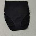 Maidenform Women's Seamless Shapewear, Tummy Control High-waist Brief, Firm Control Shapewear Panty (Medium, Black)
