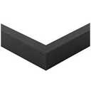 Black Metal Picture Frame, 37×25