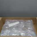 Eccliy 24 Pcs Clear Fish Bowls with Straws Ball Shape Plastic Bowl for Drinks Summer Drink Cups Unbreakable Goldfish Bowl for Christmas Candy Table Centerpieces Party Favors (44 oz)