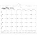 2025-2027 Wall Calendar – Use Now to Jun 2027, 8.5 x 11 In, 24-Month Calendar 2025-2027, Small Monthly Calendar 2026 Vertical, Ruled Blocks, Thick Paper, Holidays, To-Do ＆ Notes