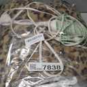 Electric Heated Blanket Twin Size 62"x84", Fast Heating, Soft Plush Microplush for Bed & Sofa, 1-10Hs Auto Off & 6 Heating Levels, Machine Washable, Gifts for Family-Brown Leopard Print