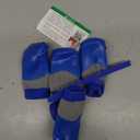 4Pcs Dog Boots, Dogs Rainboots Waterproof Shoes Breathable Socks, Adjustable Pets Paw Covers with Anti-Slip Sole, Pet Protect Paws for Small Medium Dogs (Blue, S)