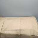 Niagara Bamboo Mattress Topper Kingsize Bed - 2.5 cm Thick Breathable Pillow Top Mattress Pad for Back Pain Relief - Pocket Topper Fits 20-50 cm Mattress (Dark Grey, 150x200 cm)