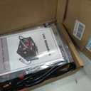 Pcp air compressor 4500PSI Portable PCP Compressor, 12V DC/110V AC PCP Airgun Compressor Manual-stop, w/External Power Adapter, Built-in Fan, Suitable for Paintball, Air Rifle, Scuba Bottle
