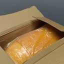 100 Pack 36oz Yellow Disposable Plastic Bowls Plastic Salad Bowls Large Stackable Serving Soup Microwave Safe Dinnerware for Birthdays Weddings Festivals Party(Yellow,Soccer)