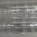 YOUBET 36 Pack Clear Plastic Wine Glasses - 10 OZ Disposable Square Wine Glasses with Stem for Wedding & Party & Anniversary