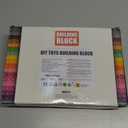 800 Pieces Building Bricks, 5 Sizes Building Pieces, Classic Slope Block Bulks - Compatible with All Major Brands, 18 Colors