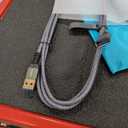 AINOPE USB to USB Cable, USB 3.0 A to A Male to Male Cable [Never Rupture] Double End Type A Cord Compatible with Hard Drive Enclosures, KVM, DVD Player, TV, Laptop Cooler,6.6Ft/Grey, 1 Pack 