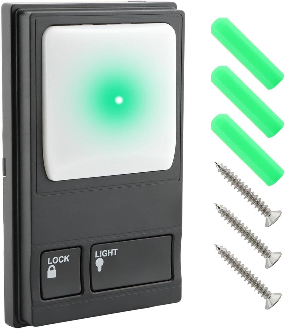 Garage Door Opener Control Panel, Multifunction Control Panel, Garage Door Opener Button Compatible with Liftmaster 78LM, 81LM, 371LM, 971LM Garage Door Opener