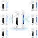 2026 Upgraded Ultrasonic Repeller Pest Indoor - Electronic Pest Control Plug-in,Repellent for Roach,Rodent,Mouse,Bugs,Mosquito,Mice,Spider,3 Mode Switching,6 Packs